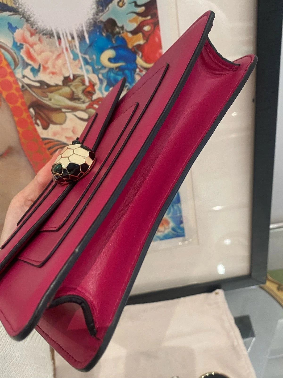 Bvlgari Serpenti Head Shoulder Crossbody Bag For Women