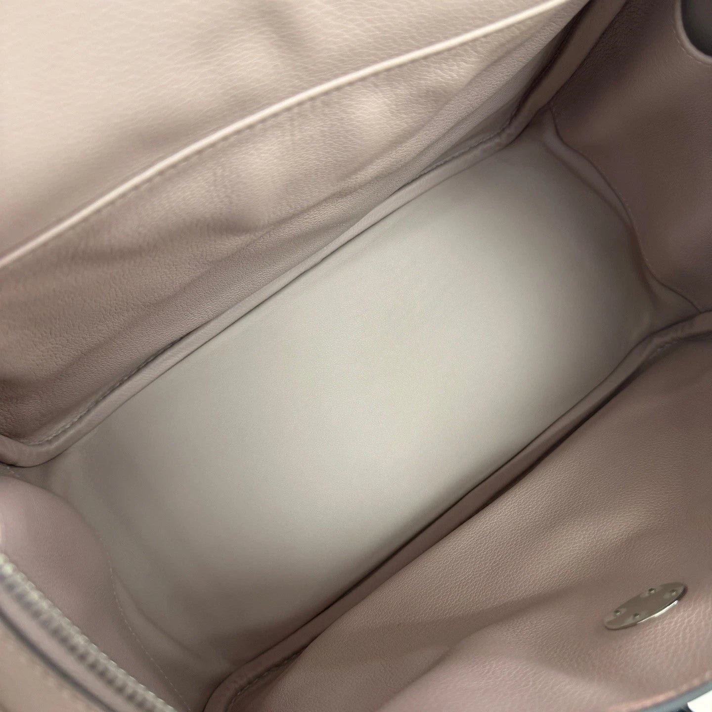 Hermes Lindy 30 Top Handle Bag Clemence Leather Shoulder