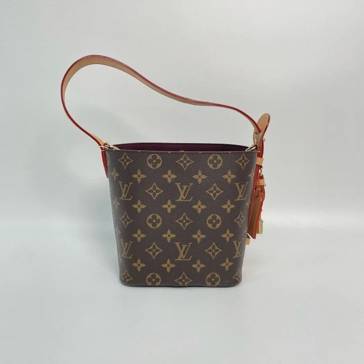 Louis Vuitton Classic Monogram Canvas All In BB Bucket Shoulder Women