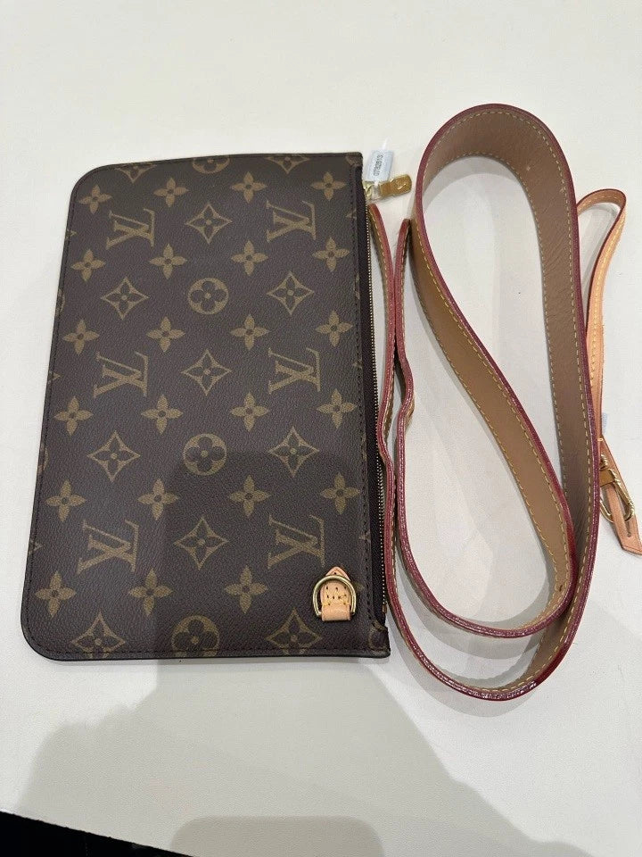 Louis Vuitton Carryall PM Canvas Tote Shoulder Bag For Women