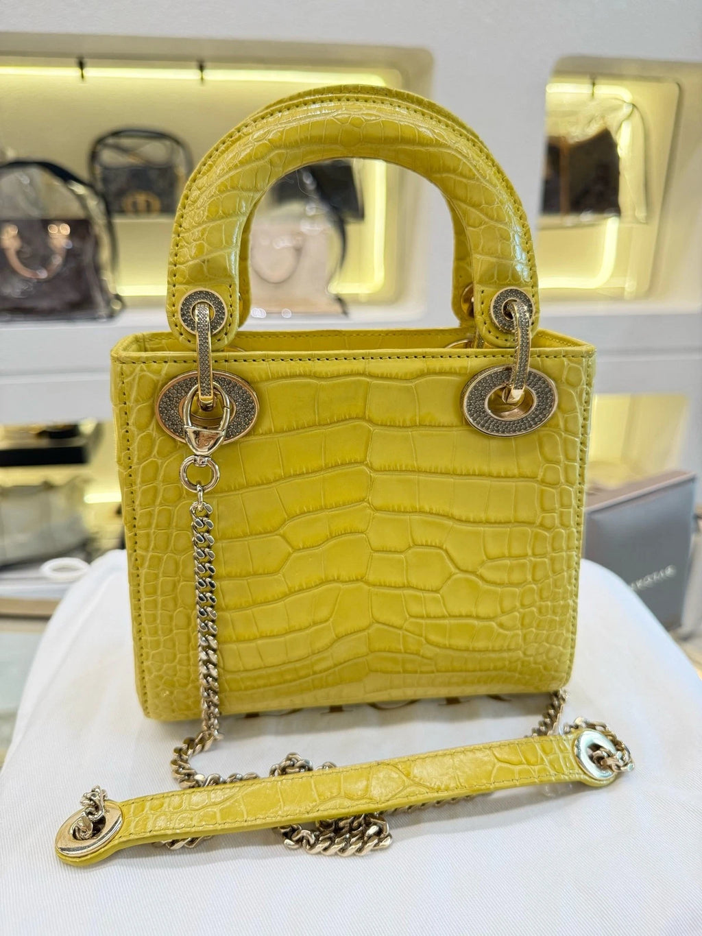 Dior 3-Grid Lady Dior Handbag For Women