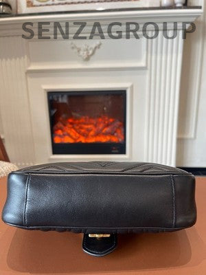 Gucci Marmont 22 Black Gold Chain Shoulder Crossbody Bag Classic Fashion