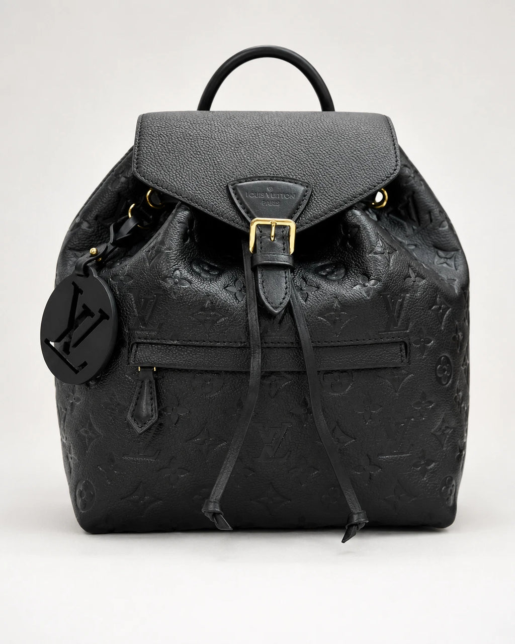 Louis Vuitton Montsouris Monogram Black Empreinte Backpack Almost Brand NEW