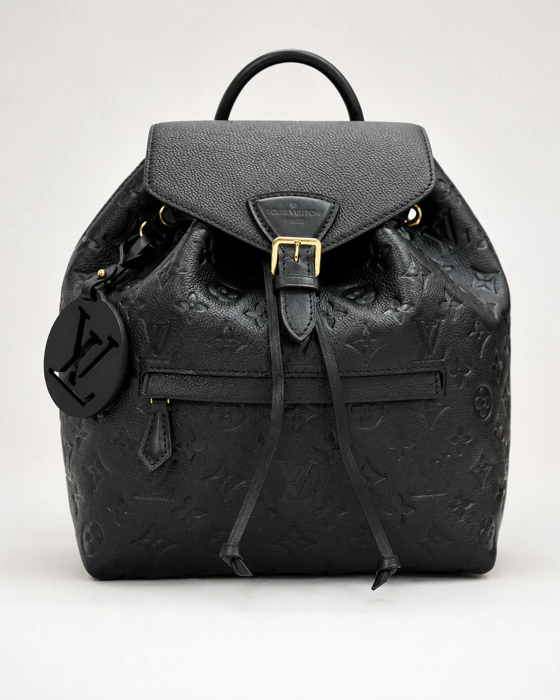 Louis Vuitton Montsouris Monogram Black Empreinte Backpack Almost Brand NEW