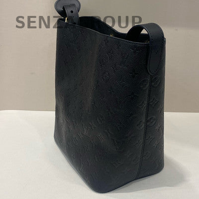 Louis Vuitton ALL IN Large Monogram Bucket Bag Black Women's Shoulder Tote