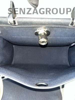 Hermès Herbag 31 Black Silver Tote Shoulder Bag Classic Women