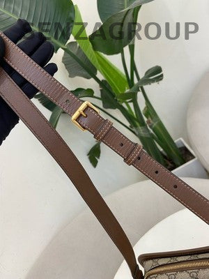 Gucci Retro GG Camera Bag Beige Gold Women's Classic Crossbody Shoulder