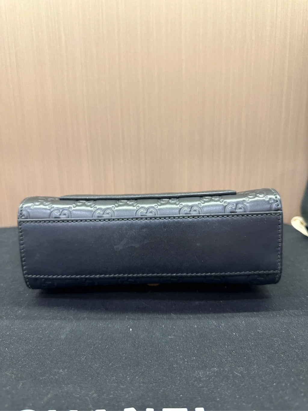 GUCCI Leather Moonlight Box Top Handle Bag for Women