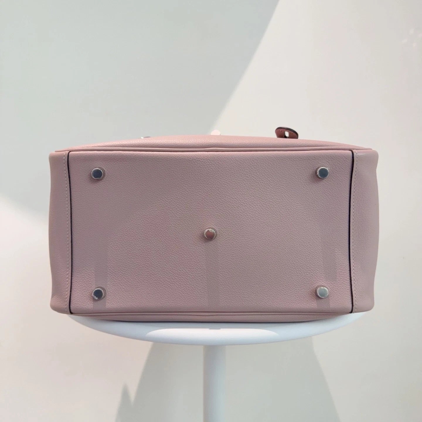 Hermes Lindy 30 Top Handle Bag Clemence Leather Shoulder