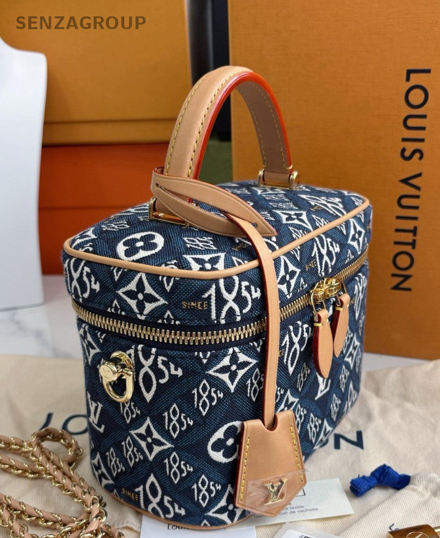 Louis Vuitton Vanity Denim PM Top Handle 2WAY Crossbody bay CHIP VERSION