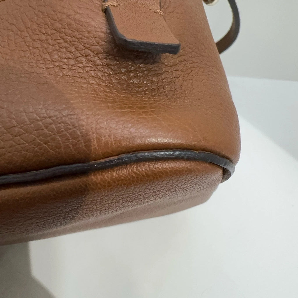 Chloe Faye Mini 2-way Backpack Suede Calfskin Shoulder Handbag For Women