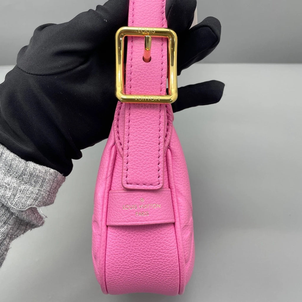 Louis Vuitton Pink Leather Shoulder Bag For Women