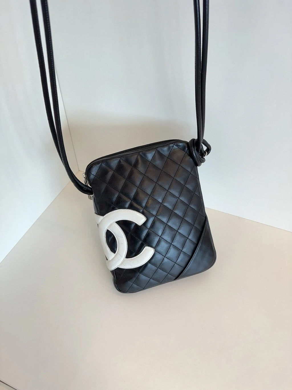 CHANEL Vintage Cambon Panda Crossbody For Women