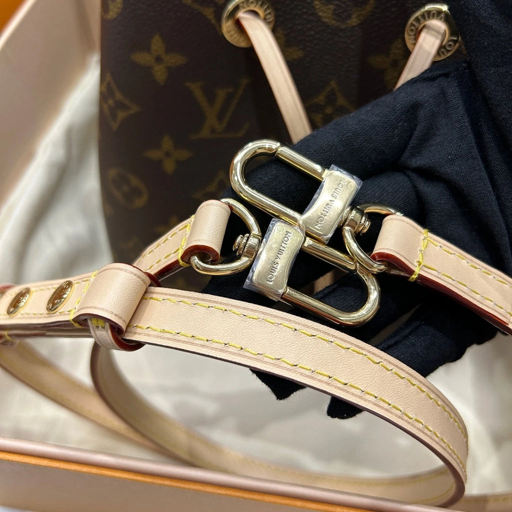 Louis Vuitton NeoNoe Monogram Canvas Mini Bucket Shoulder Crossbody Bag