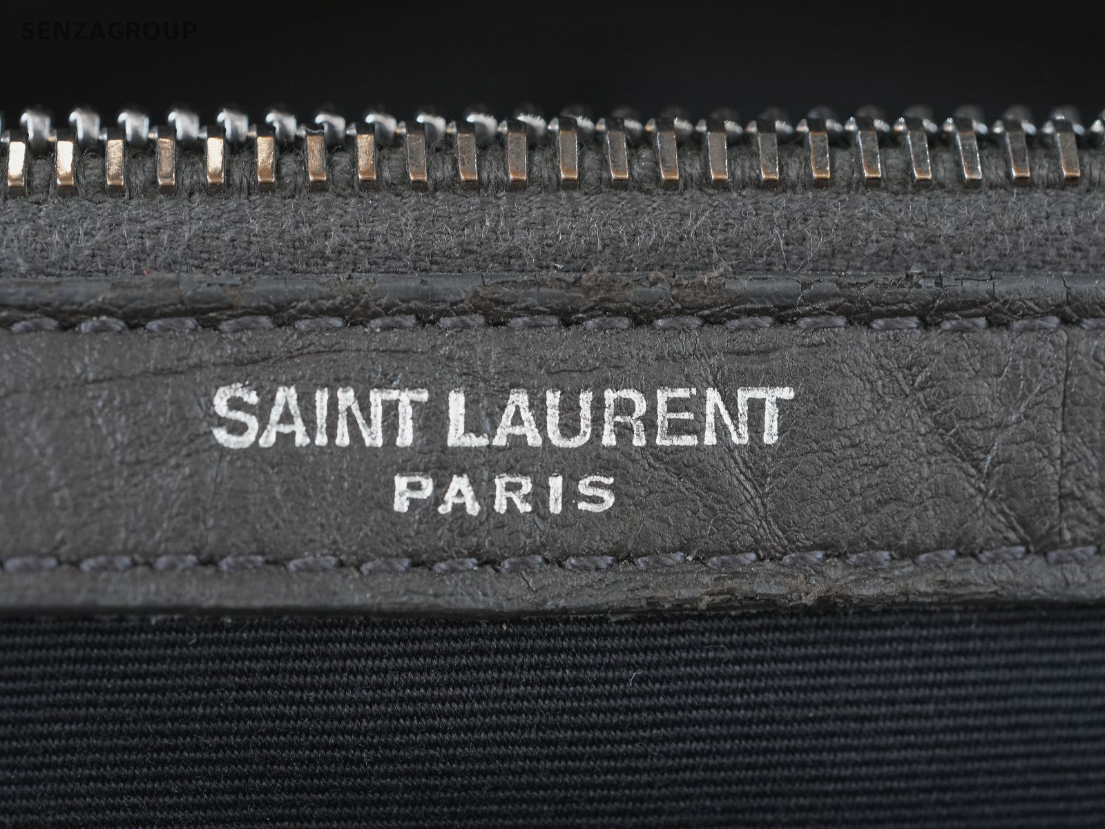 YSL Saint Laurent Hollywood Dark grey Calfskin Shoulder bag Crossbody