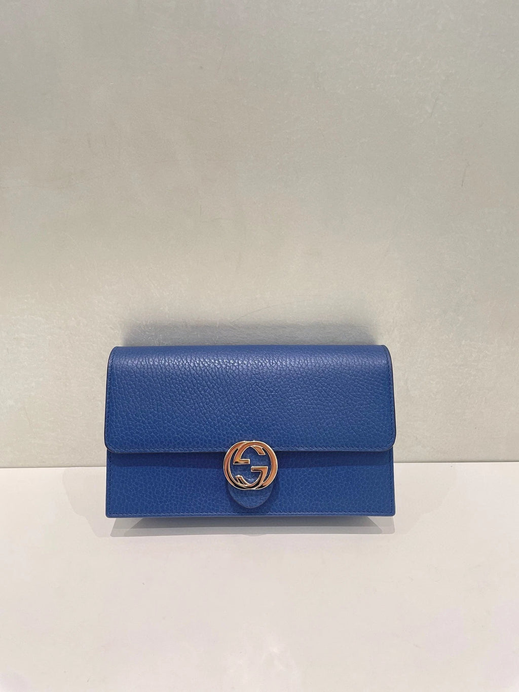 Gucci Leather Chain WOC Crossbody Bag For Women