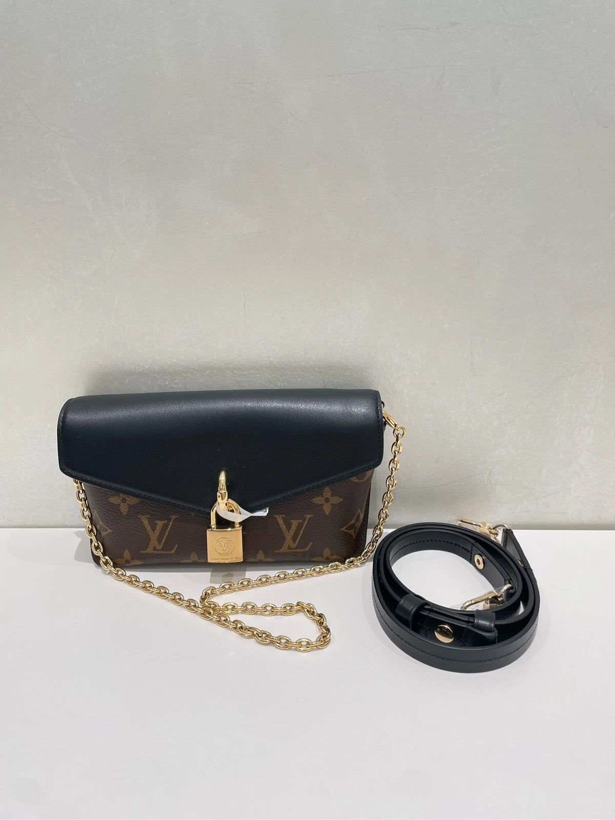 Louis Vuitton Padlock On Strap Shoulder Bag For Women