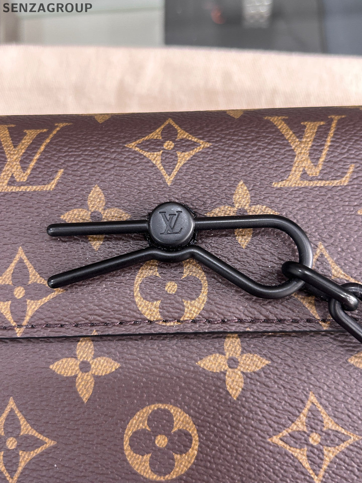 Louis Vuitton Steamer Monogram Box Bag Unisex Classic Shoulder Bag
