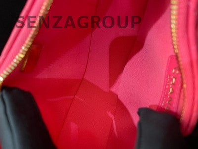 Chanel 23P Pink Quilted Moon Bag with Gold Chain - Women's Fashion