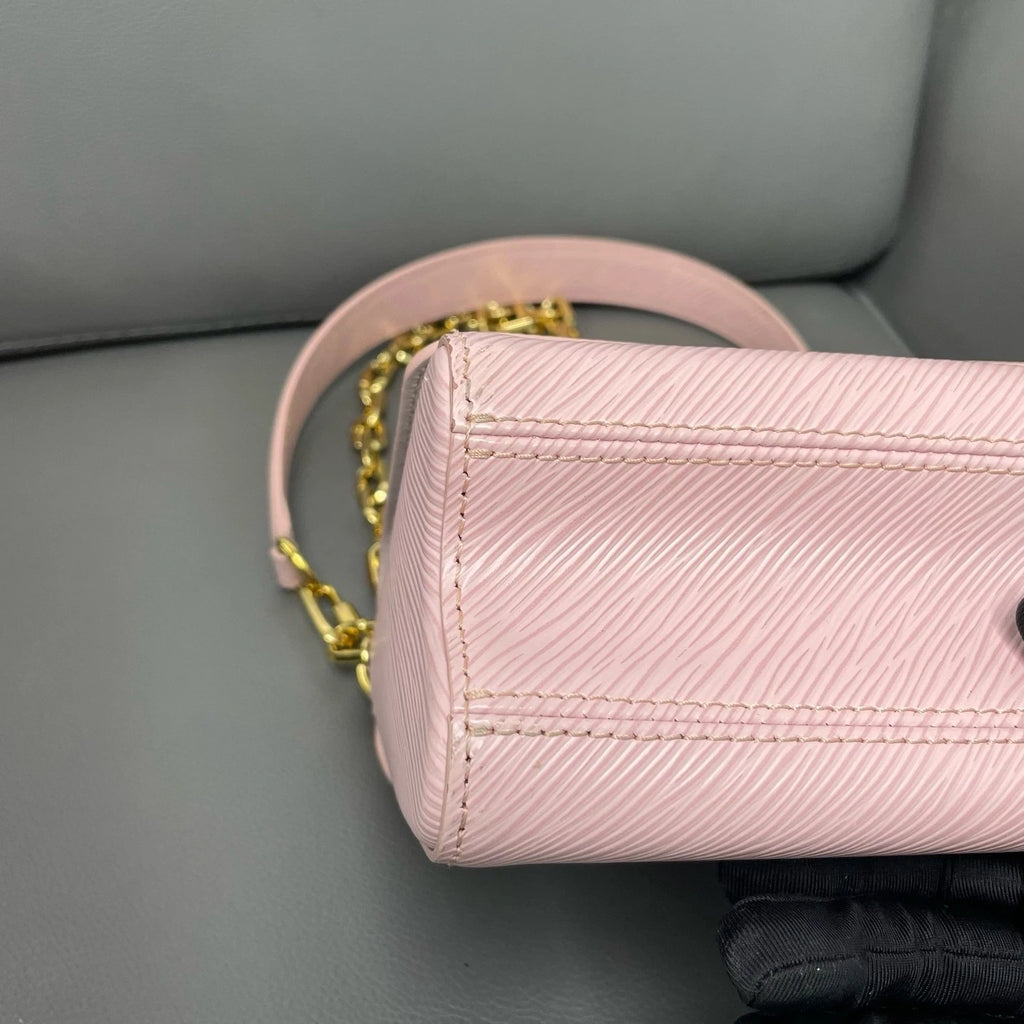 Louis Vuitton Pink Epi Small Twist Shoulder Crossbody Bag For Women
