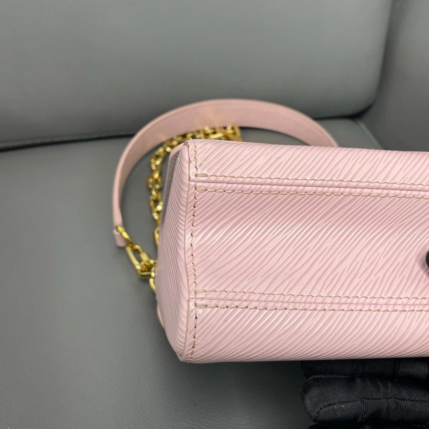 Louis Vuitton Pink Epi Small Twist Shoulder Crossbody Bag For Women