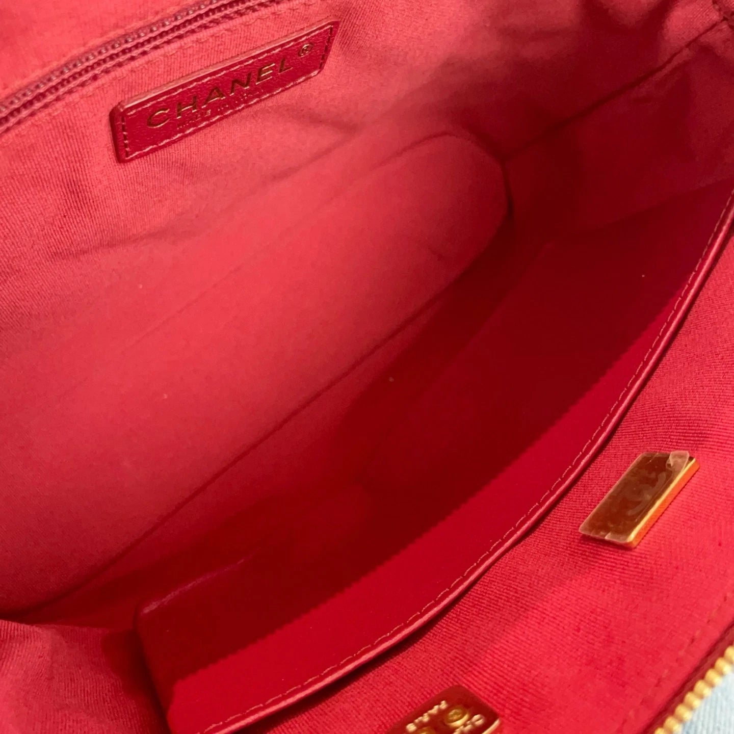Chanel Shell Top Handle Bag Handbag Women Classic
