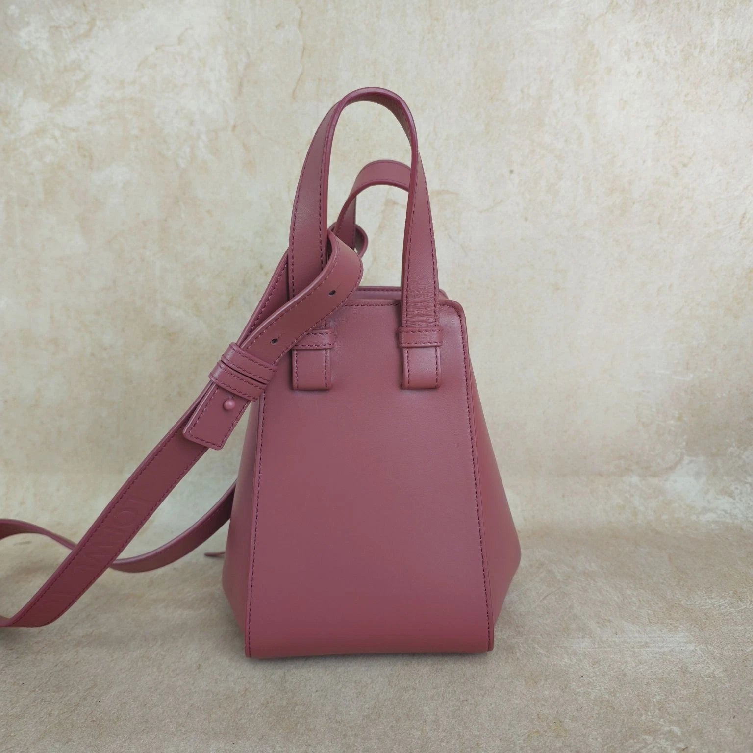 Loewe Hammock Small Pink Shoulder Crossbody Bag For Women