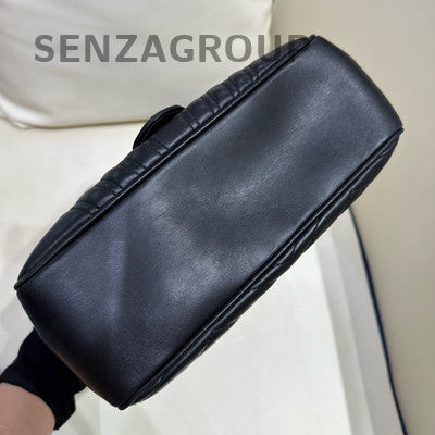 Gucci Black Gold Buckle Shoulder Crossbody Bag Classic Fashion Women