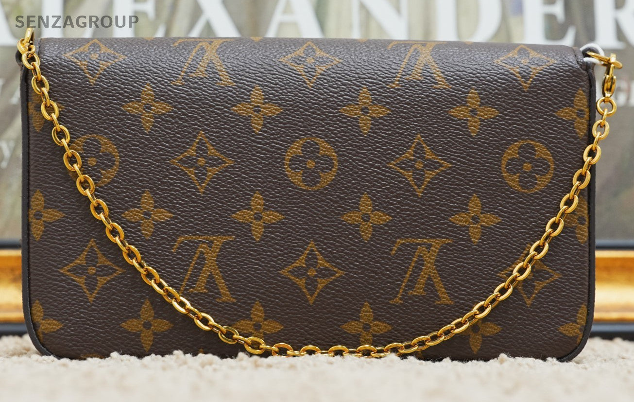 Louis Vuitton POCHETTE FÉLICIE Monogram Shoulder bag Chain Women