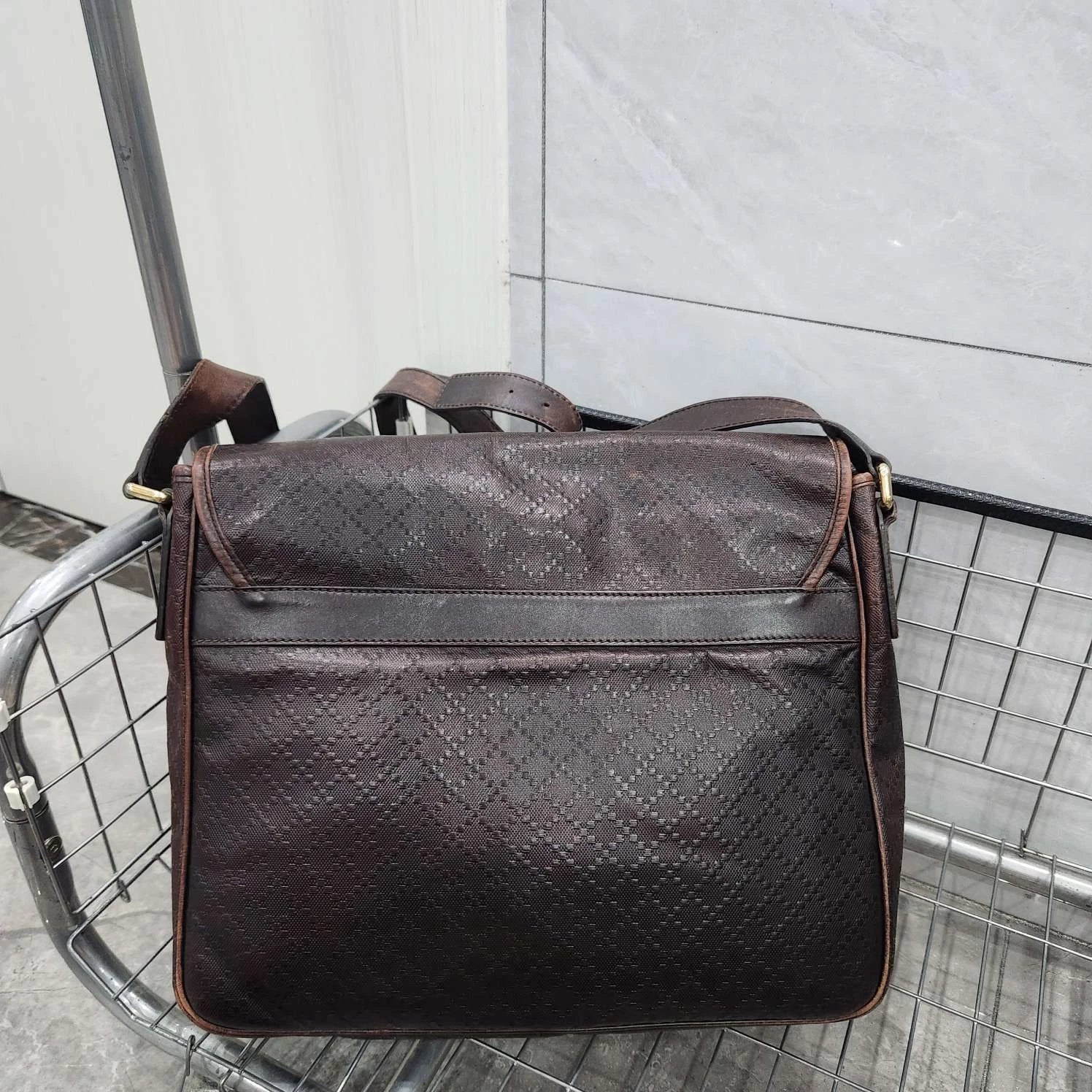 Gucci Brown Flap Shoulder Crossbody Messenger Bag For Women