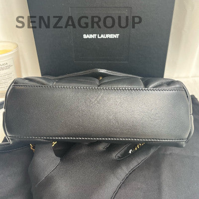 Saint Laurent Black Gold Mini Cloud Bag Chain Shoulder Bag Classic Women