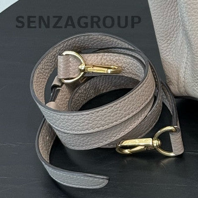 Louis Vuitton Capucines BB Grey Gold Hardware Handbag Women's Fashion