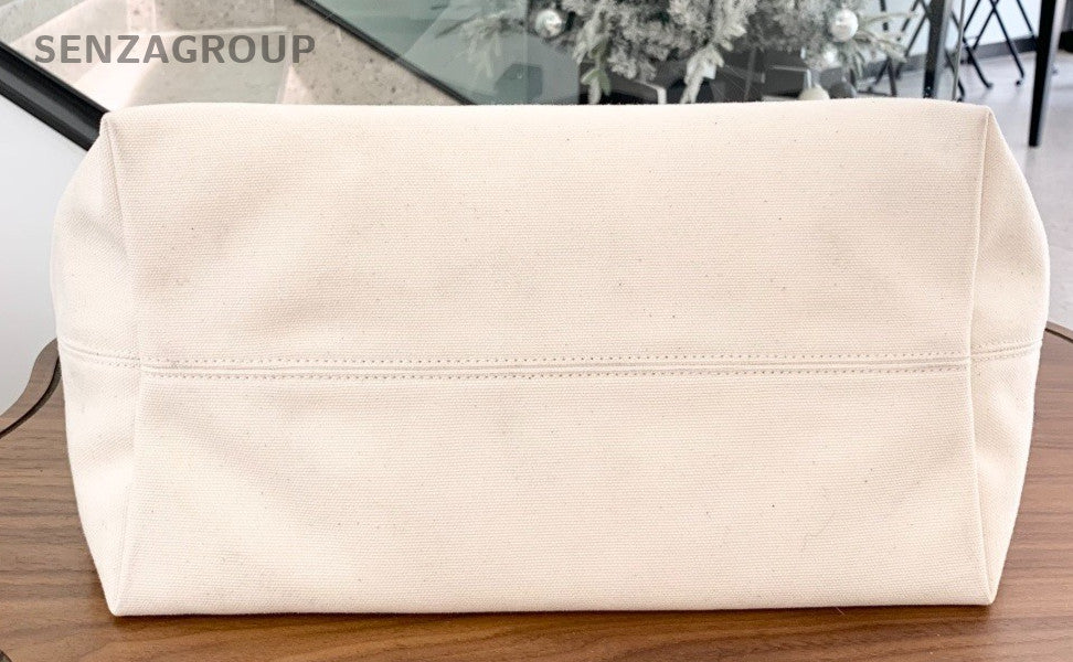 Balenciaga City Series CHENDU Canvas Leather Top Handle Shoulder Bag Women White