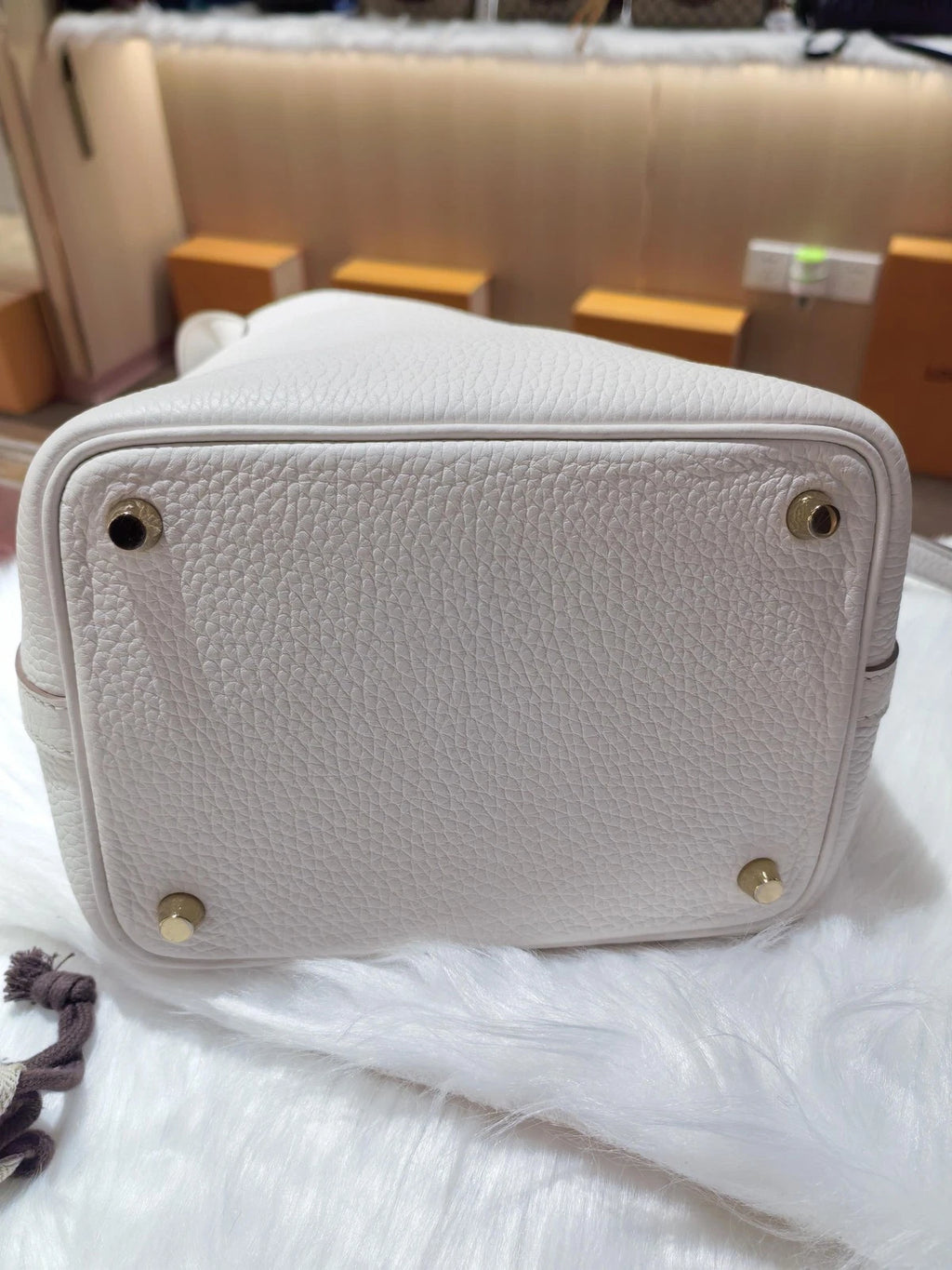 Hermes Stamp Pre-owned Bucket Handbag For Women