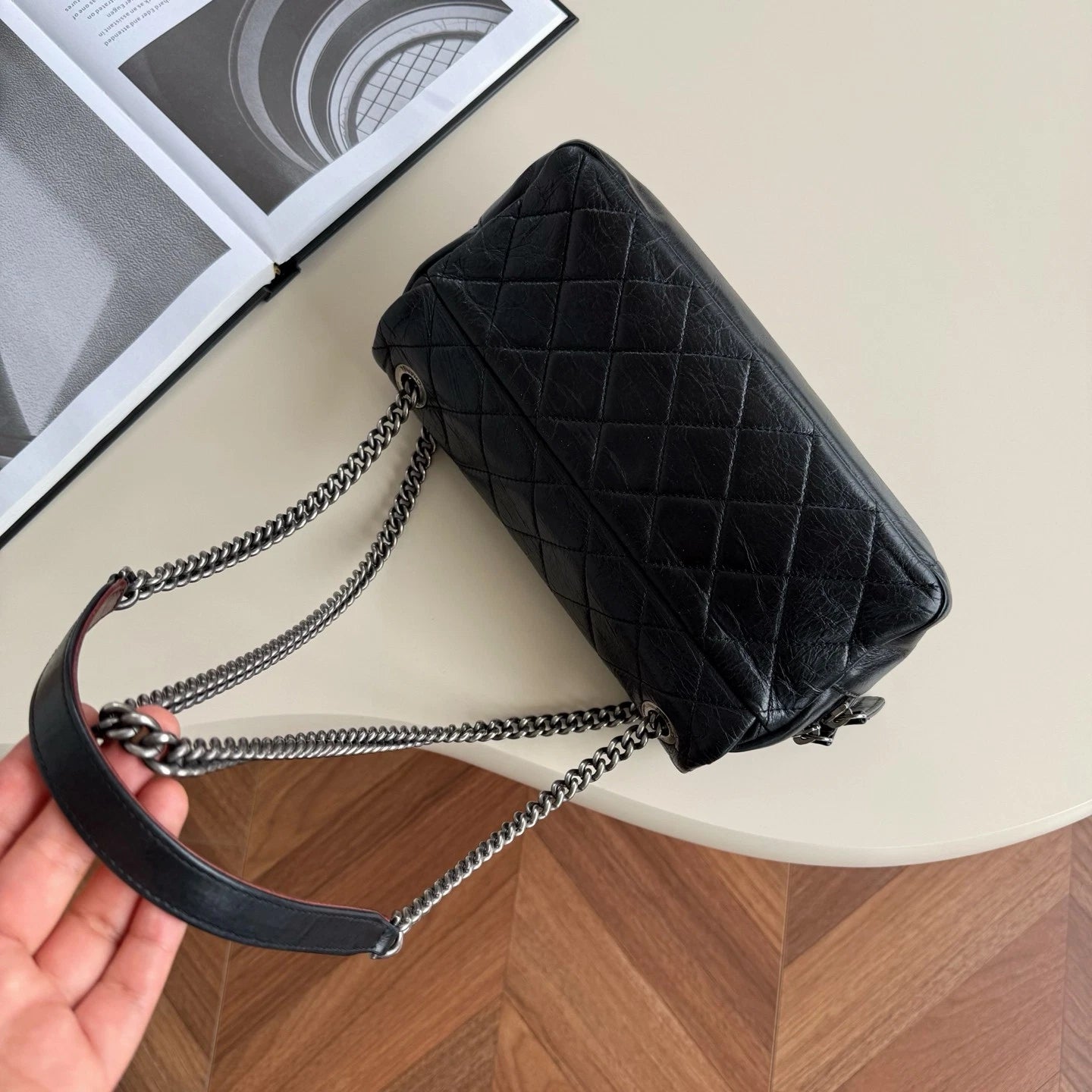 Chanel Mumbai Series Classic Flap Medium Shoulder Crossbody Bag