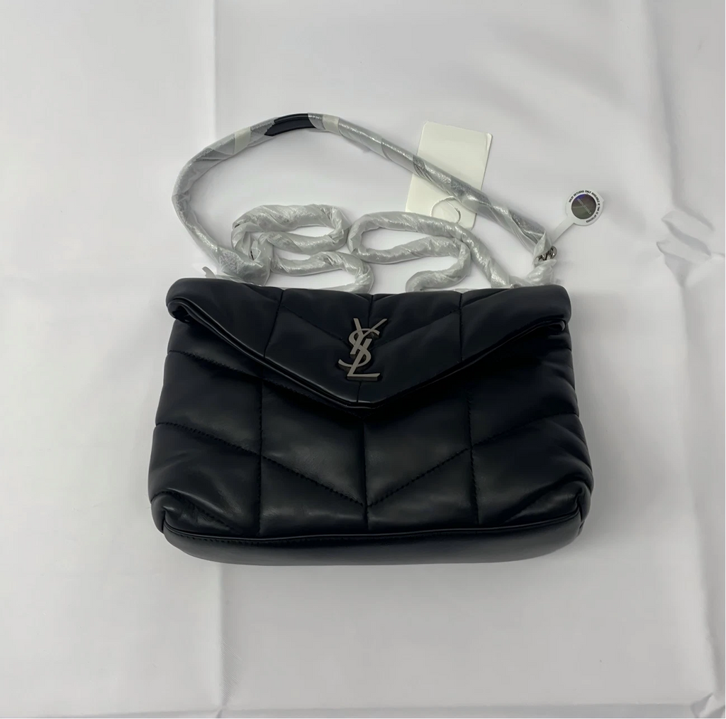 Saint Laurent Puffer Quilted Shoulder Bag For Women