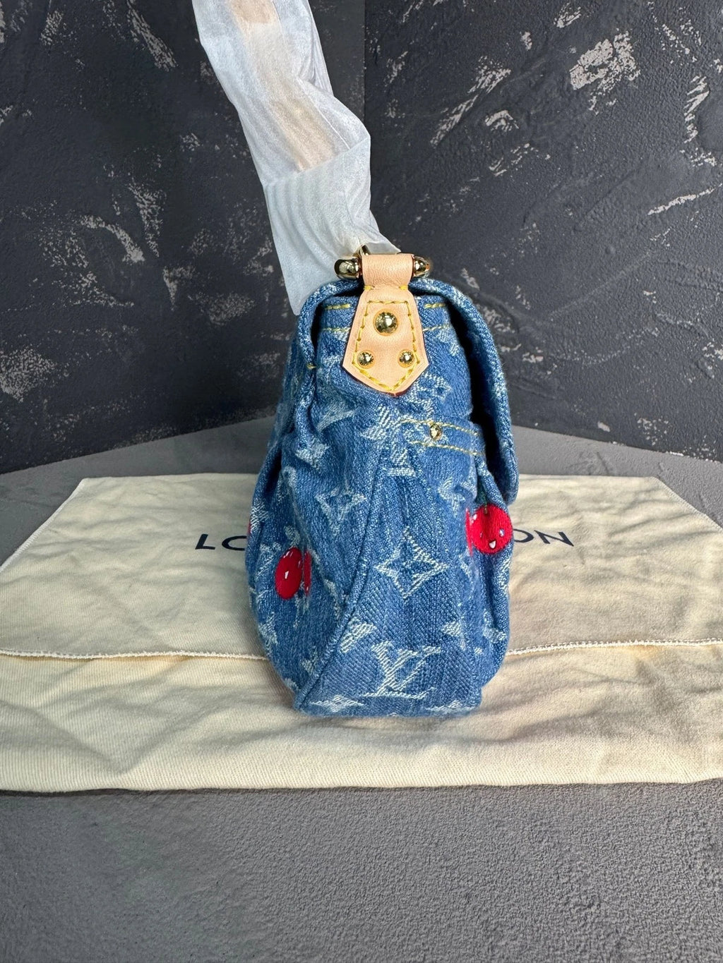 Louis Vuitton x Takashi Murakami Cherry Sunset Handbag For Women
