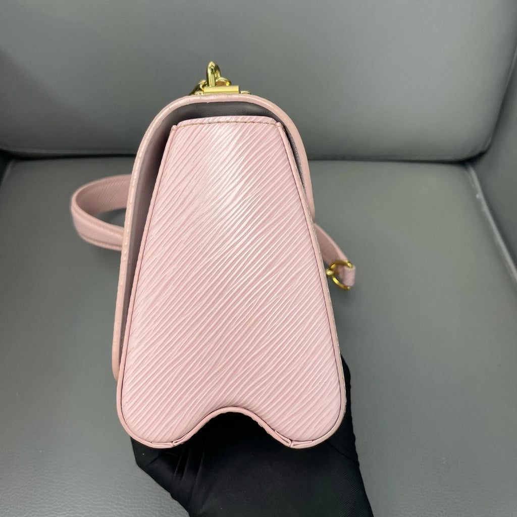 Louis Vuitton Pink Epi Small Twist Shoulder Crossbody Bag For Women