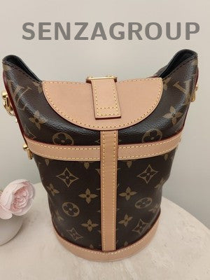 Louis Vuitton Monogram French Fries Bag Brown Handbag Shoulder Bag Classic Women