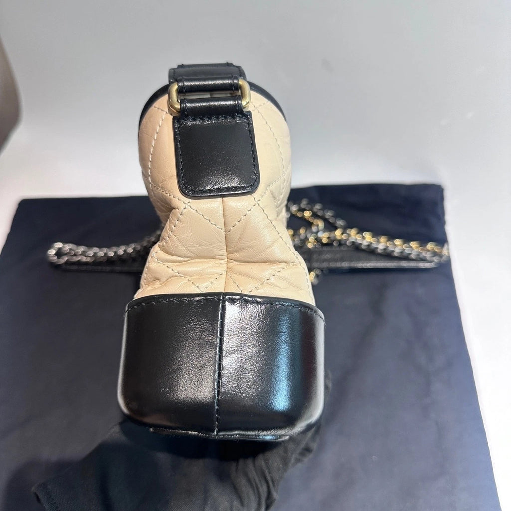 CHANEL Gabrielle Calfskin Quilted Small Shoulder Crossbody Women