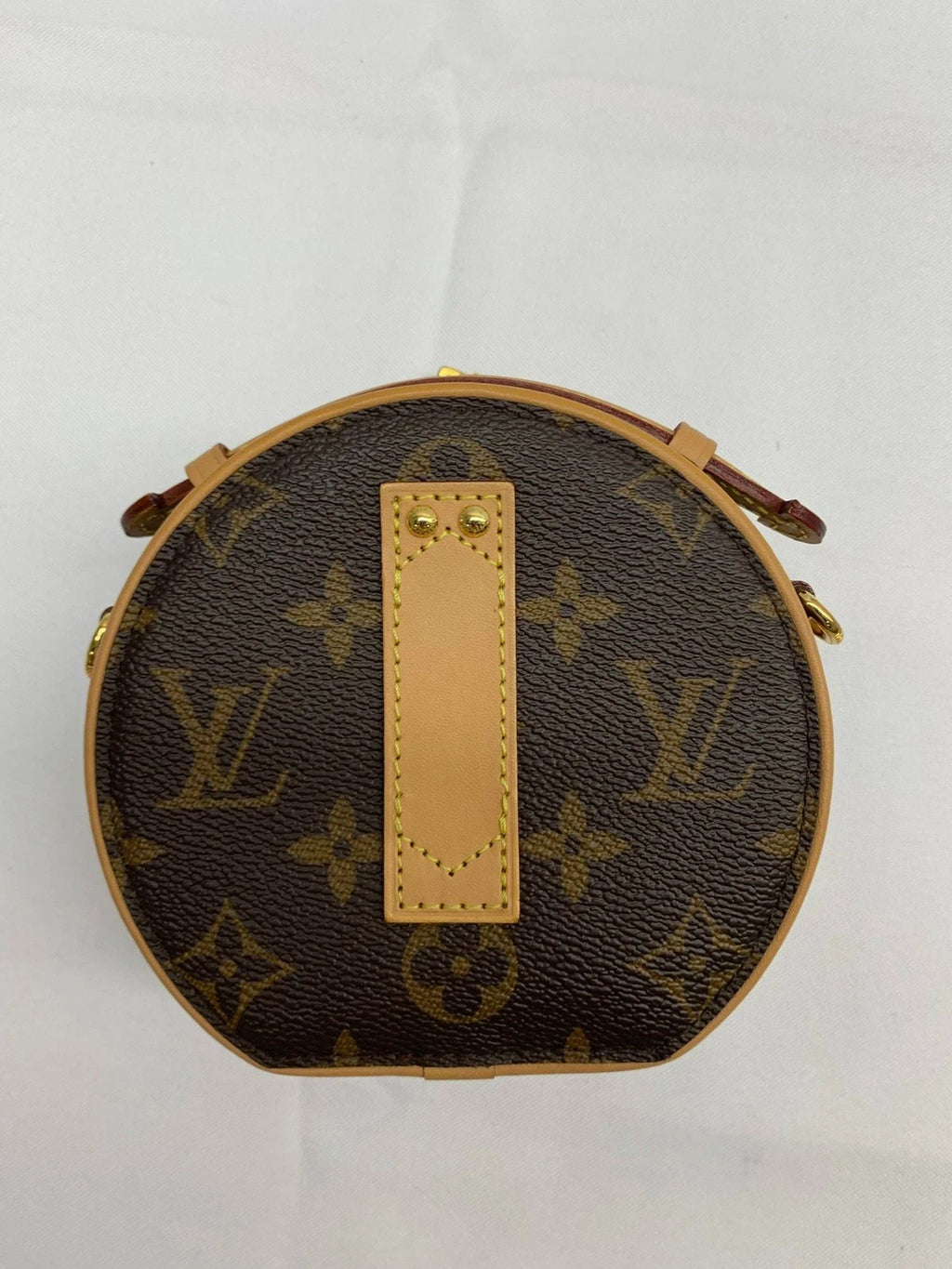 Louis Vuitton Canvas Women's Mini Boite Chapeau Crossbody Top Handle Bag