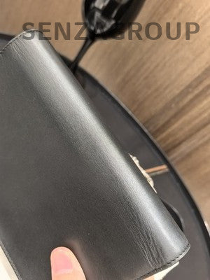 Saint Laurent Kate Black Silver Chain Shoulder Crossbody Bag Classic