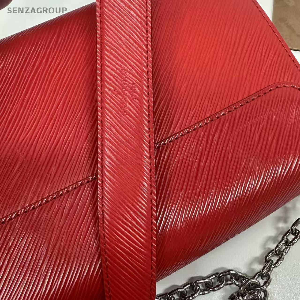 Louis Vuitton Twist Epi Leather Red with silver Shoulder Crossbody bag