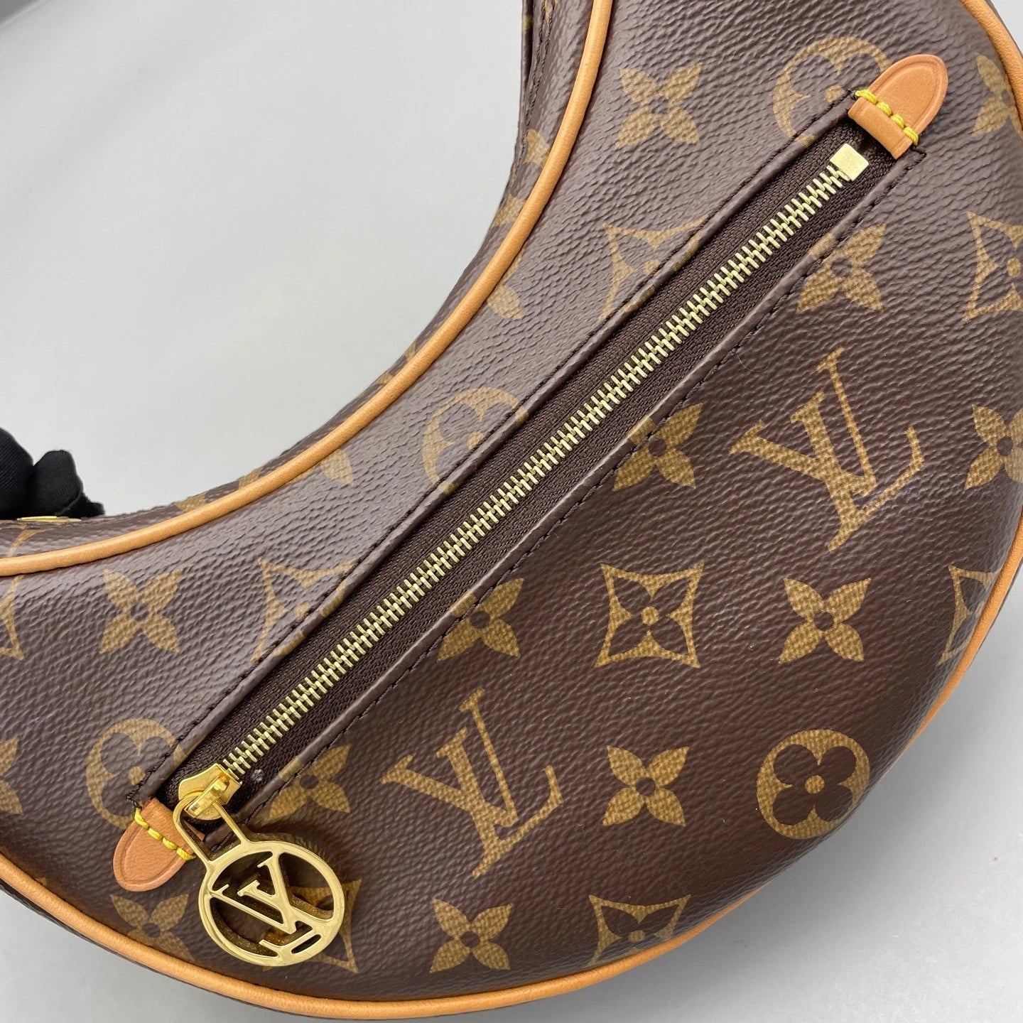 Louis Vuitton Canvas Pea Shoulder Bag For Women