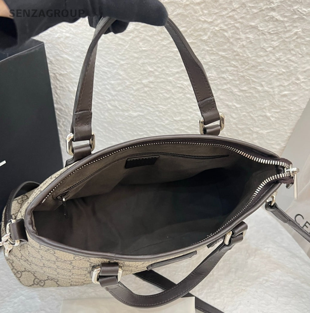 GUCCI Monogram 2way Shoulder bag Top Handle Classic