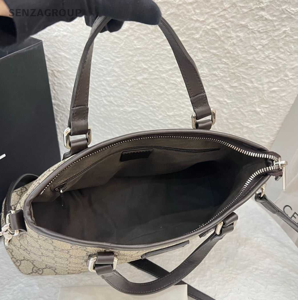 GUCCI Monogram 2way Shoulder bag Top Handle Classic