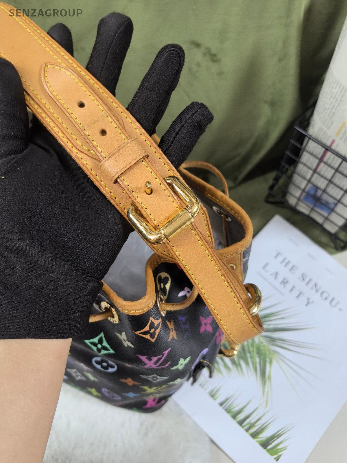 Louis Vuitton Noe MM Drawstring Bucket Colorful Shoulder bag Women