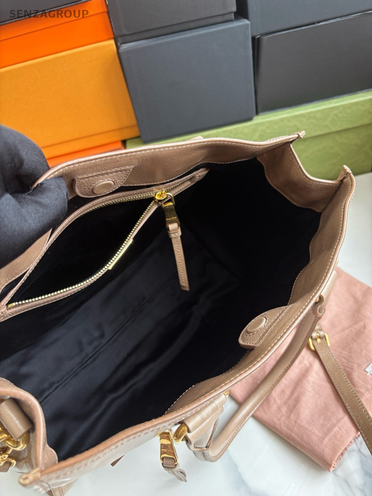 Miumiu Apricot color Locomotive bag 2WAY Shoulder bag Crossbody