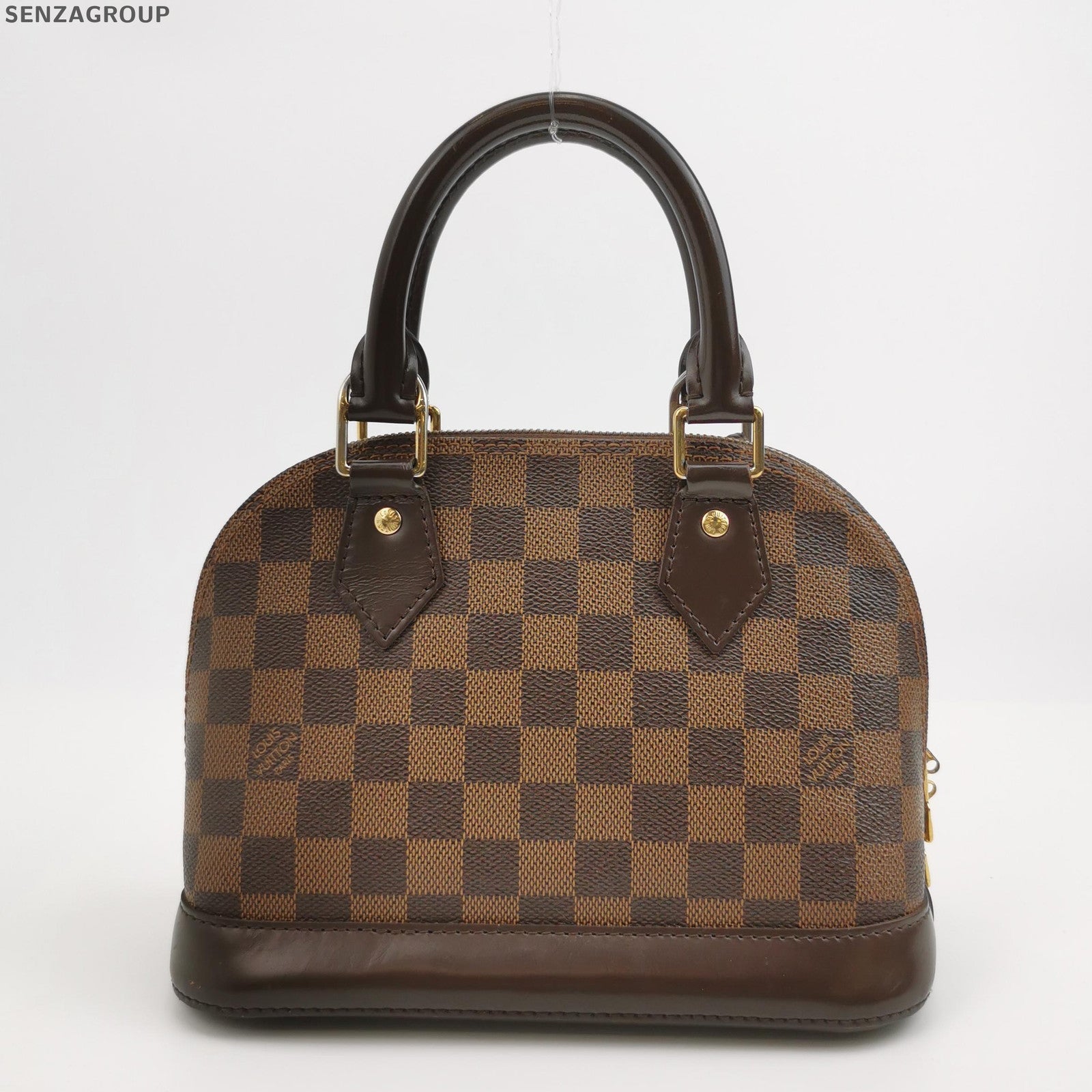 Louis Vuitton Alma PM Damier Ebene Brown Shoulder Bag - Classic Women's