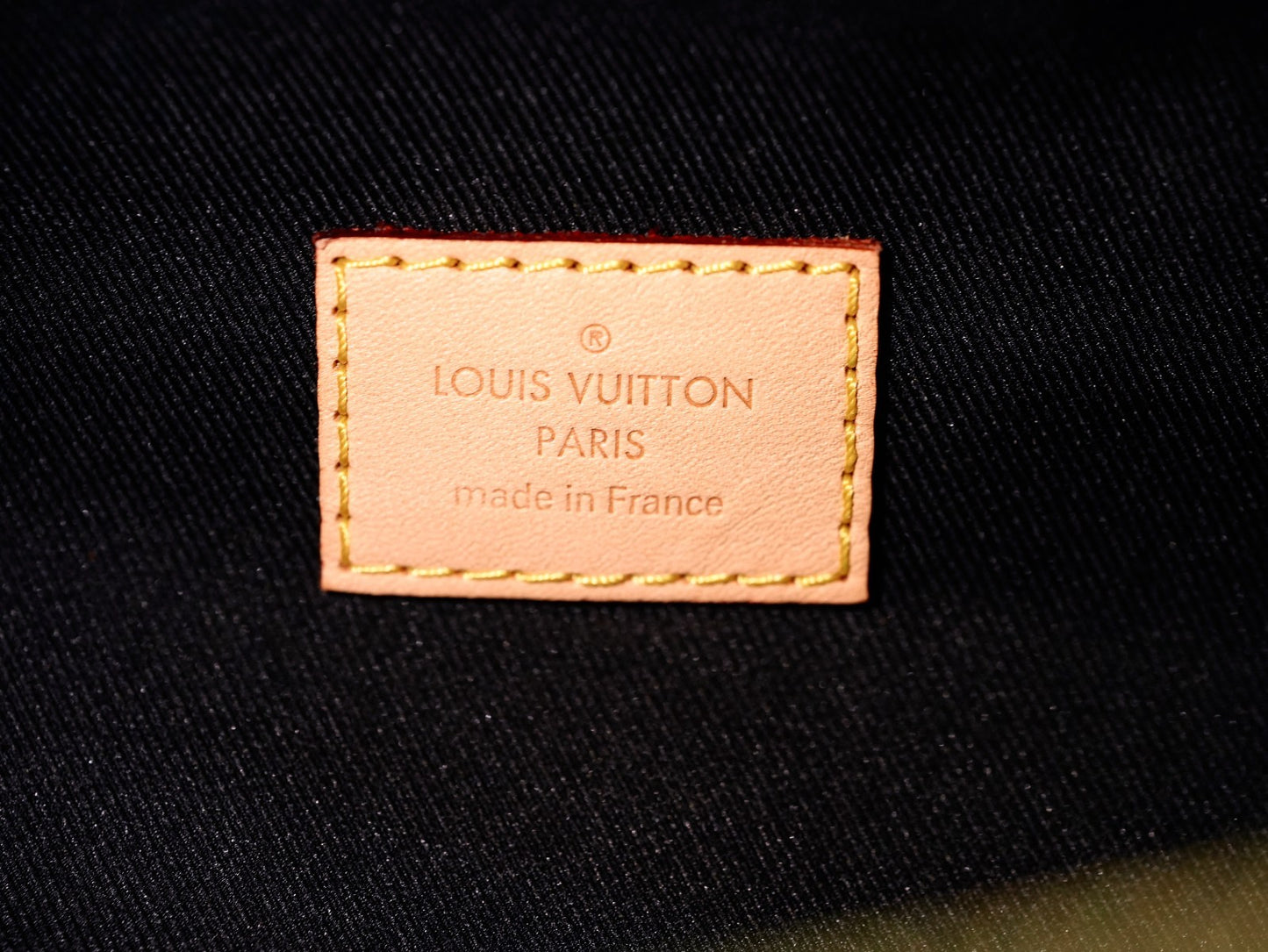 Louis Vuitton Monogram Bum Bag Crossbody Shoulder bag Brown Gold Women Classic